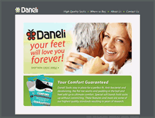 Tablet Screenshot of danelisocks.com